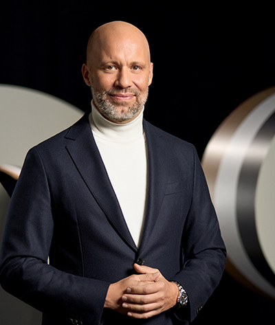 Oliver Timm, CSO (portrait)