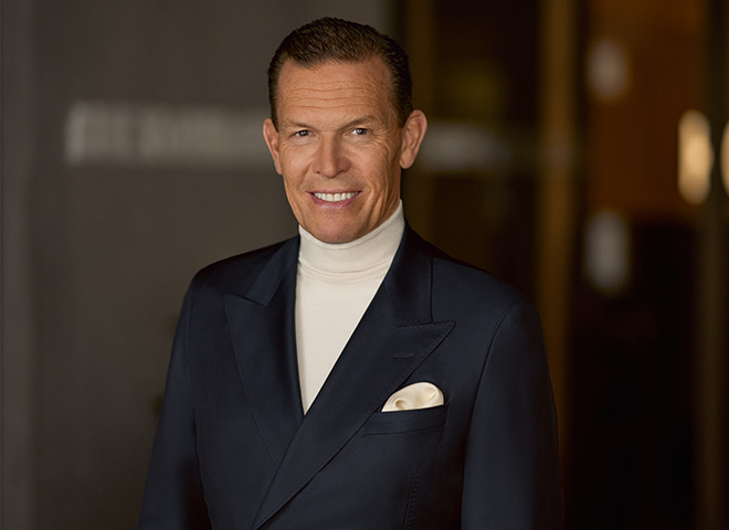 Daniel Grieder, CEO (portrait)